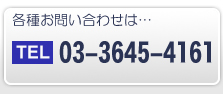 各種お問い合わせは…　03-3645-4161